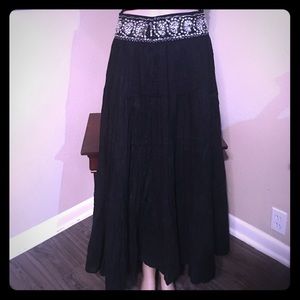 Cotton Maxi Skirt